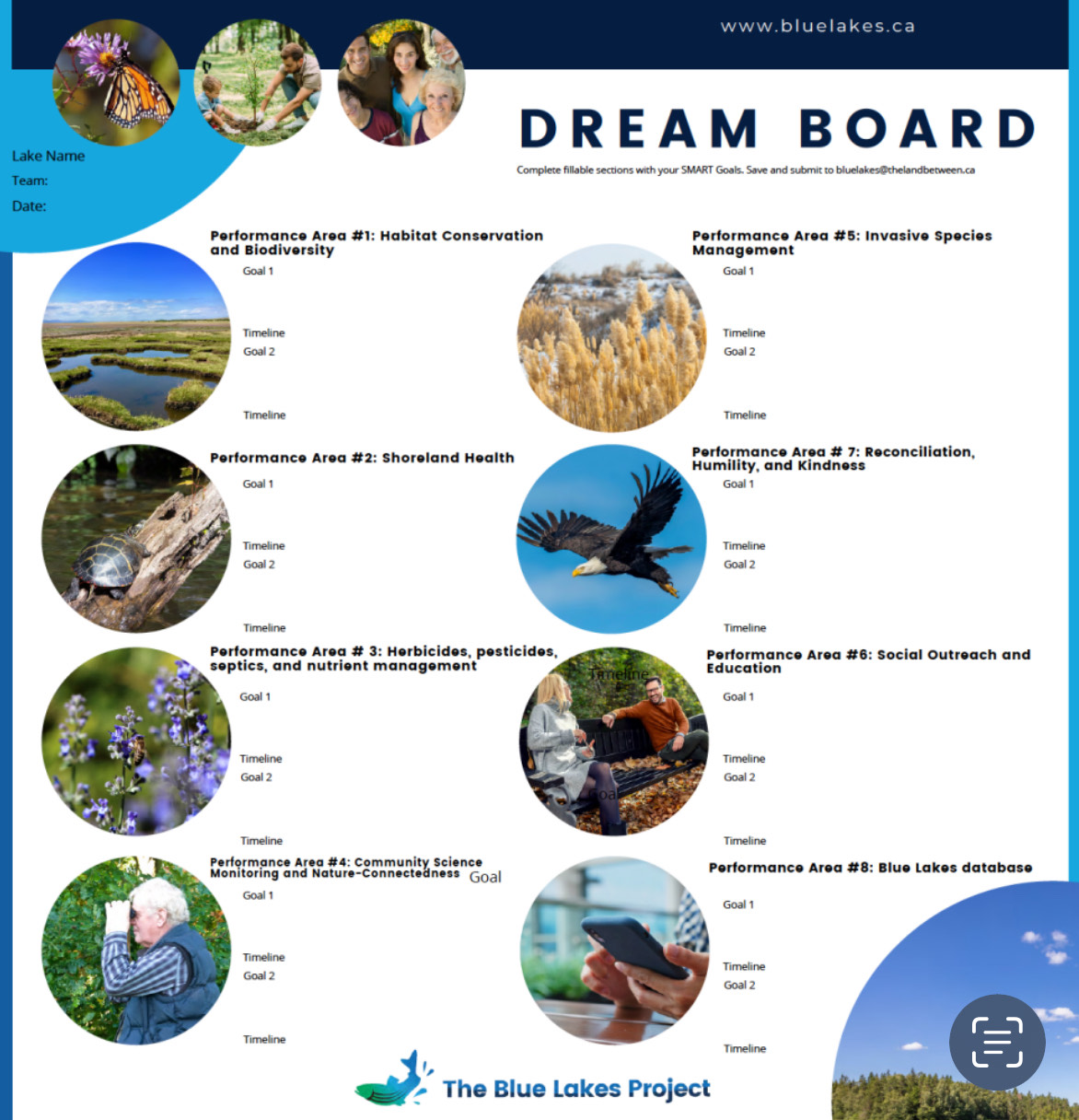 Dreamboard Blue Lakes